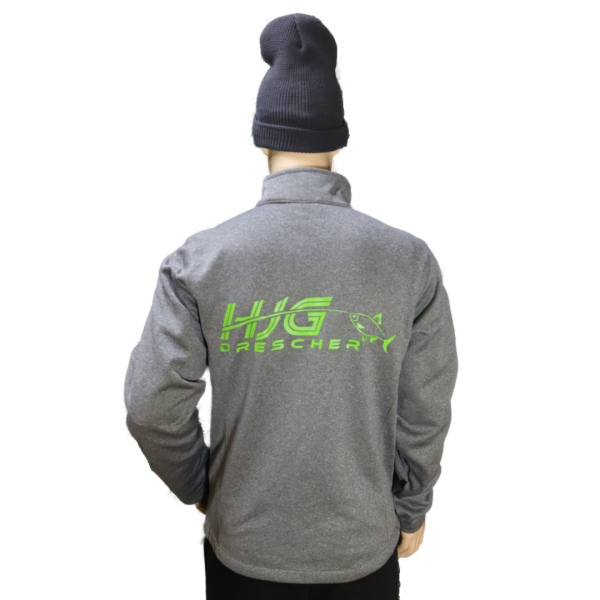 Team Softshell / Fleece Jacke in grau